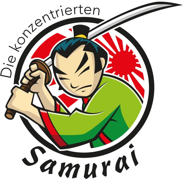 Logo Aufmerksamkeitstraining – Die konzentrierten Samurai